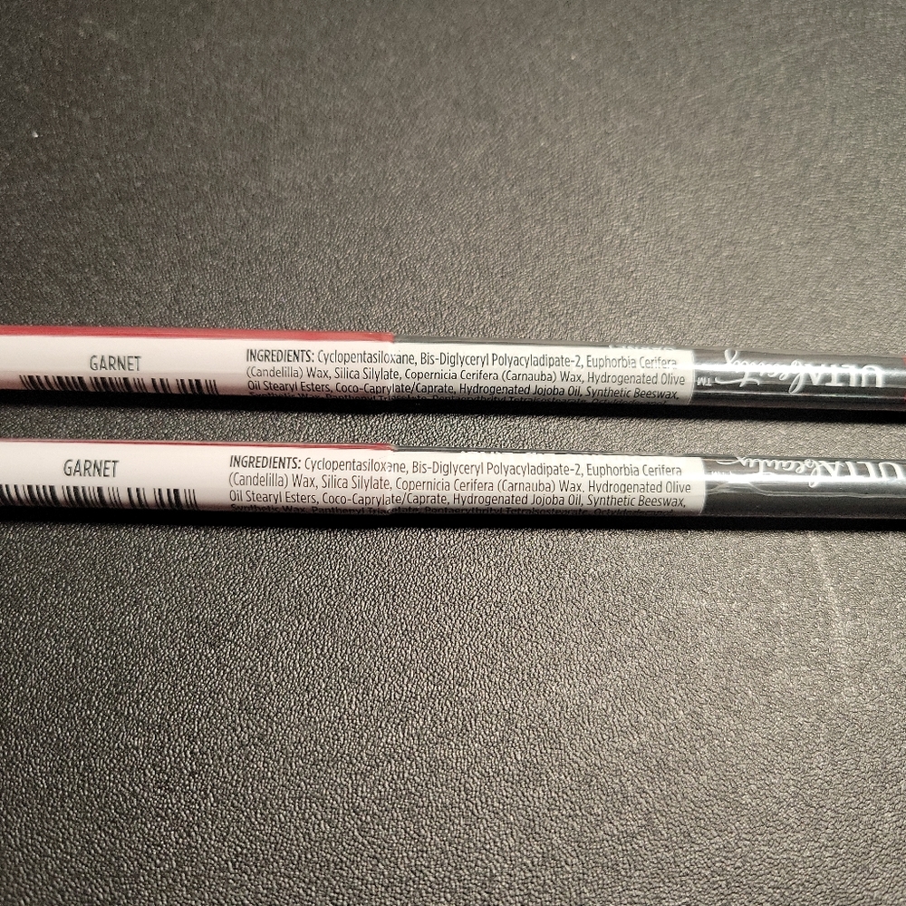 2 Ulta Beauty lip liners Garnet
